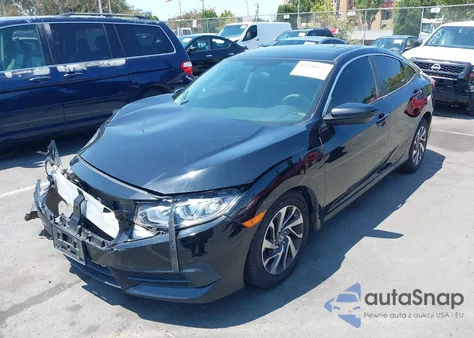 2018 Honda Civic Ex z USA, uszkodzony, nr VIN 2HGFC2F79JH526563